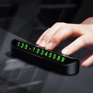 Suport numar parcare temporara